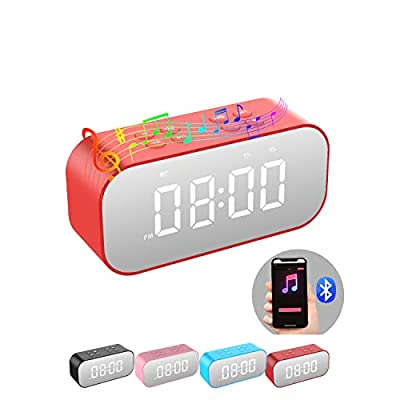 Amazon - Alarm Clock with Bluetooth Speaker 50% Off with Coupon Code!